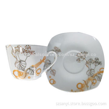 Tea Cup and Saucer Set
